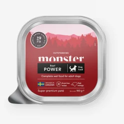 Monster Dog Power Paté Beef 150g