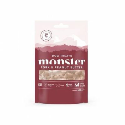 Monster Treats Pork & Peanut Butter  100g