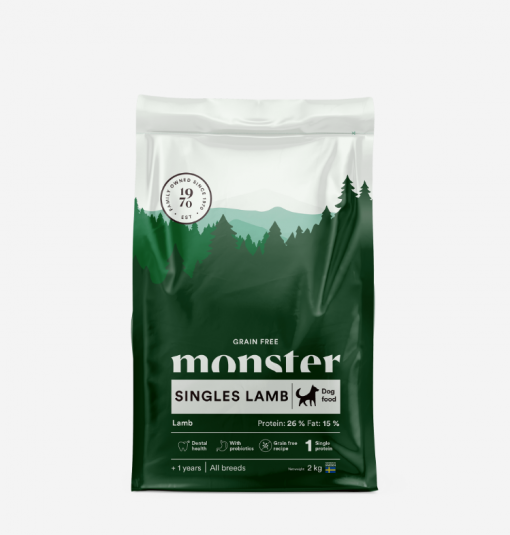 Monster Grain Free Singles Lamb 12kg