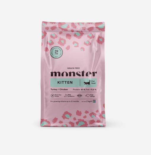 Monster Cat Grain Free Kitten  2 kg