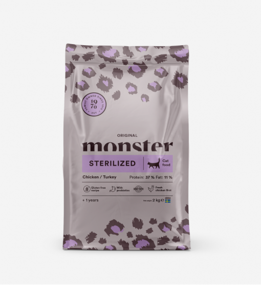 Monster Cat Original Adult Sterilized  2 kg