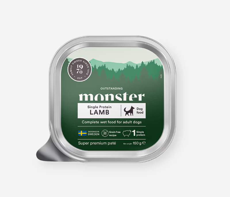 Monster Dog Adult Lamb Paté 150g